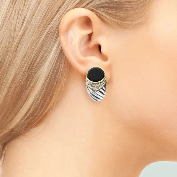 David yurman onyx deals earrings